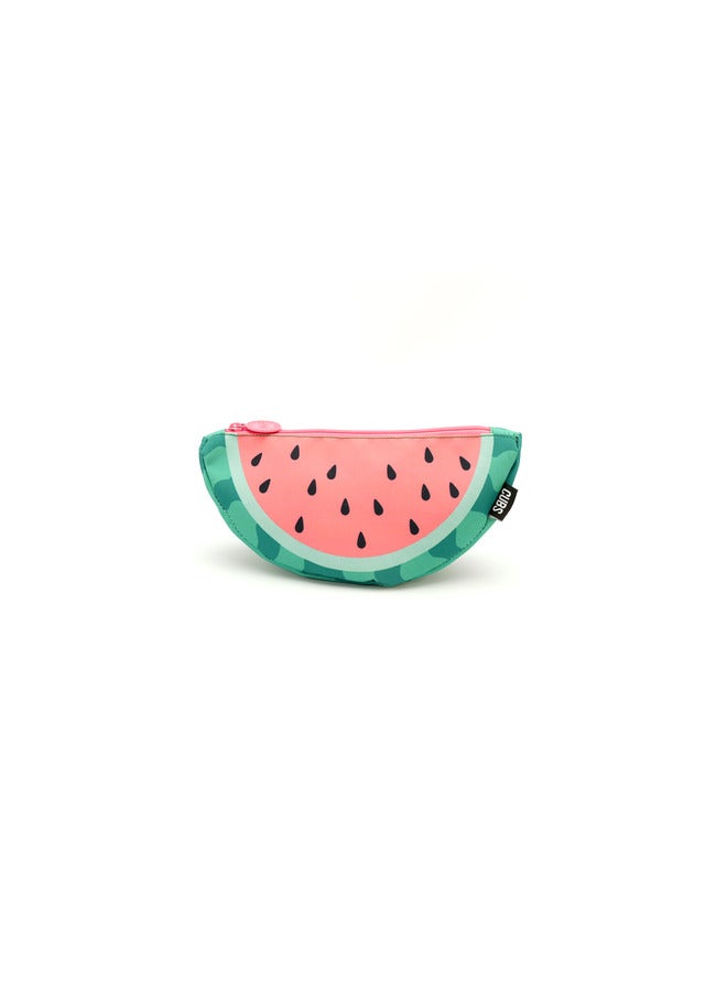 Cubs Watermelon Print Waterproof Beach & Makeup Pouch - Image 1