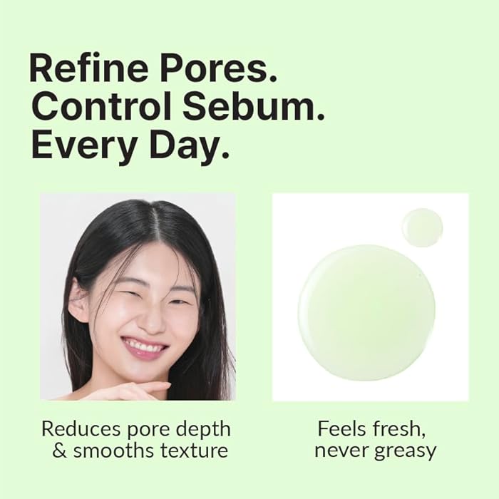 RETURNU Pore Shooter Ampoule, Pore Minimizer Serum with Persimmon Leaf, Natural BHA & Triple Hyaluronic Acid, Control Sebum for Oily Sensitive Skin, Vegan Korean Skincare (30ml / 1.01 fl. oz) - Image 4
