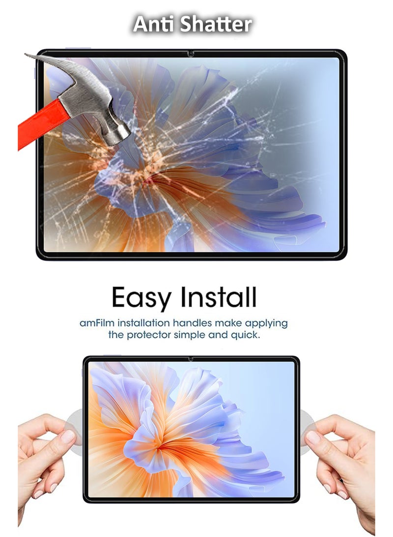 [2 Pcs] For Honor Pad V9 11.5" -  Premium Tempered Glass Anti-Scratch, Smudge Proof Easy Installation Screen Protector Guard - Image 4