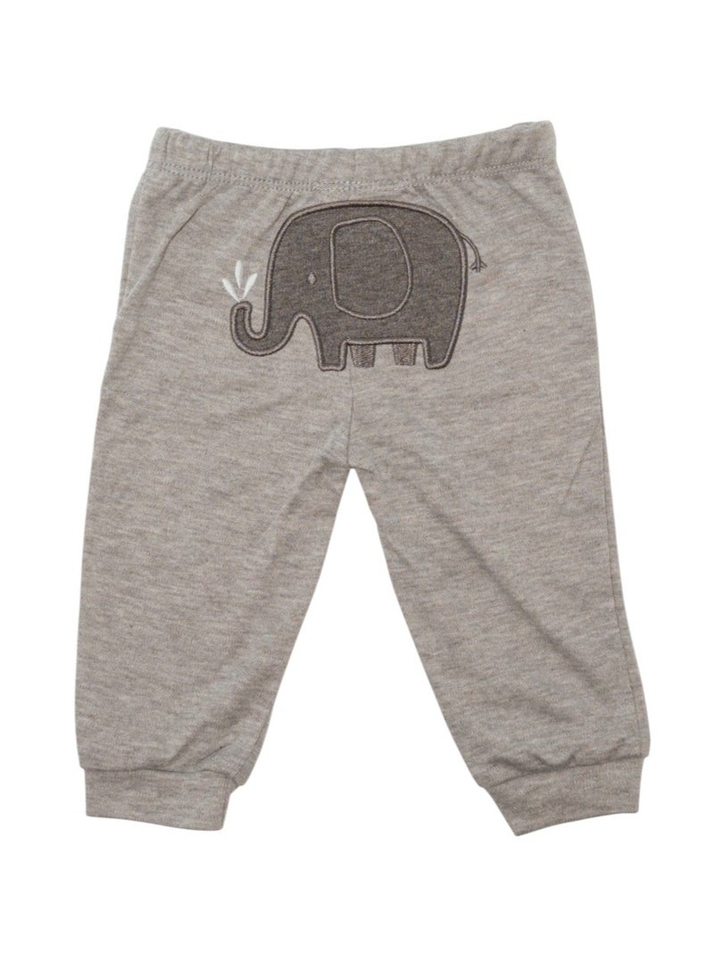 Bambimici - Bambimici Animal Jungle Print Short Sleeve with Pyjama 3-Piece - Image 1