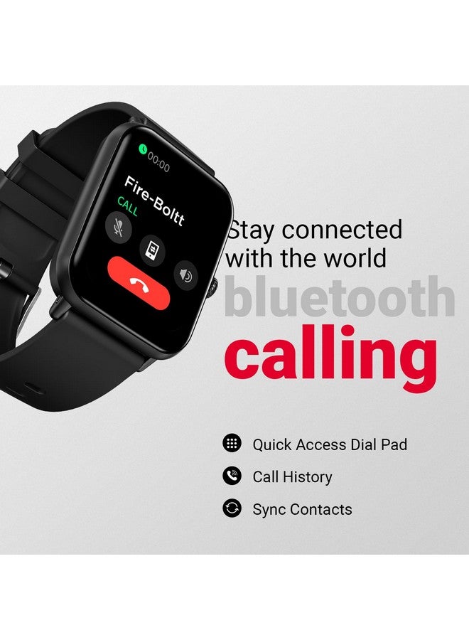 Fire-Boltt Ninja Call Pro Plus Smart Watch 1.83 inch with Bluetooth Calling, AI Voice Assistance, 100 Sports Modes IP67 Rating, 240 * 280 Pixel High Resolution (Black) - Image 4
