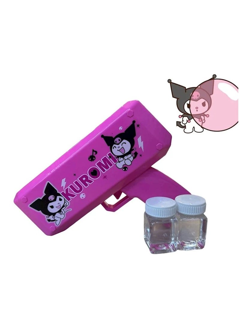 Toy Box Kuromi Automatic Bubble Maker Pink  - Image 2