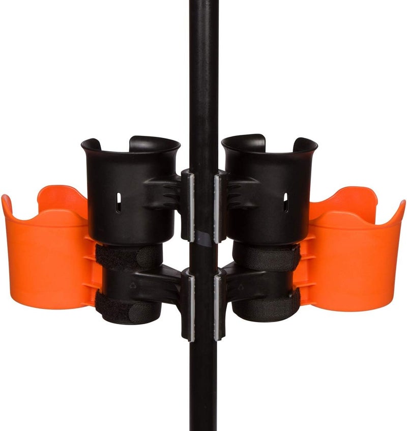 ROBOCUP Plus, (Orange), Add-On Accessory XL Extension Cup Holder, Larger Drink Capacity, Perfect for Boats, Golf Carts, Walkers, Wheelchairs and Work. Made in USA (Includes 1) - Image 5