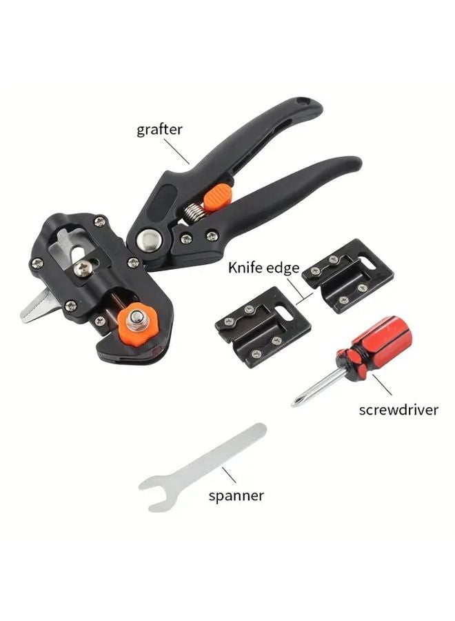 Normal Package 2 In 1 Garden Grafting Tools Set Pruner Knife For Plant Branch Vine Fruit Tree Cutting - Image 3