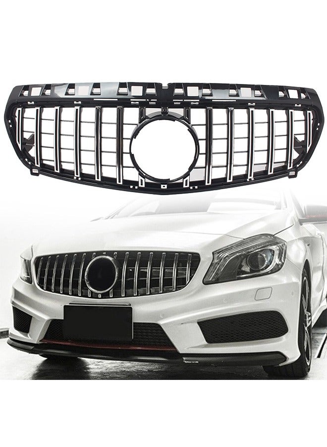 Generic Car front grille compatible with Mercedes A Class W176 Model 2013-2015 GT - Image 1