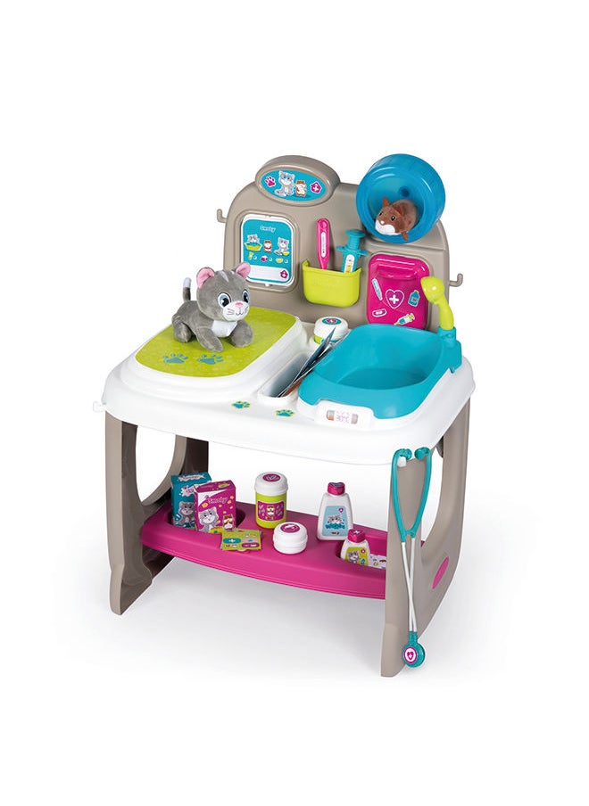 Smoby - Veterinary Center With Cat & Hamster - Image 1
