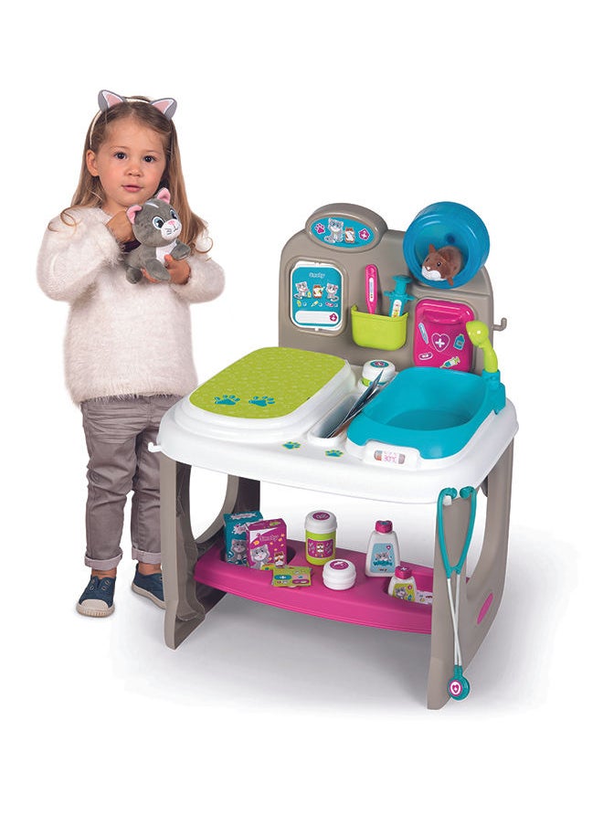 Smoby - Veterinary Center With Cat & Hamster - Image 1