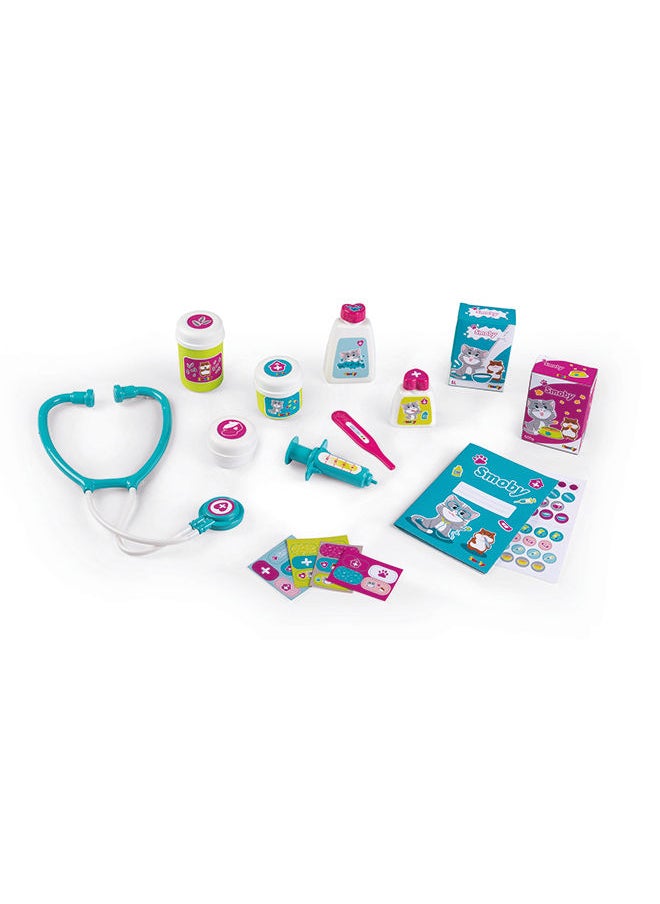 Smoby - Veterinary Center With Cat & Hamster - Image 1