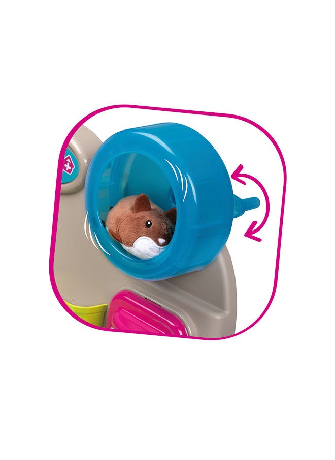Smoby - Veterinary Center With Cat & Hamster - Image 1
