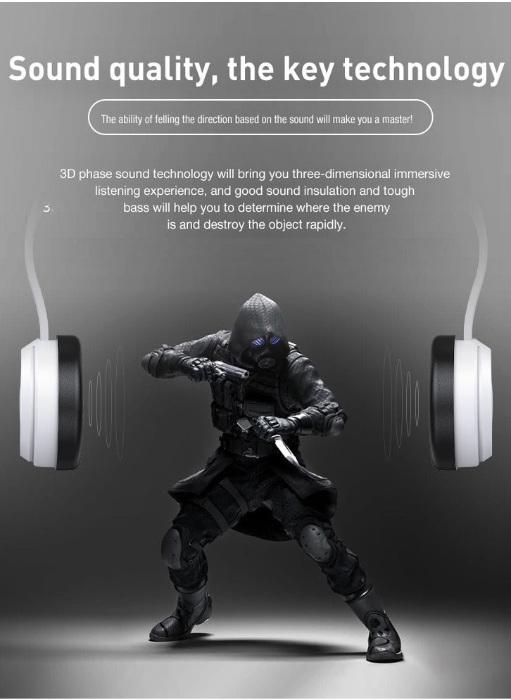VR SHINECON - VR SHINECON Thousand Magic Mirror, VR Glasses, G04BS Bluetooth Headset Version, 3D Virtual Reality Helmet Smartphone + Y1 Joystick - Image 1