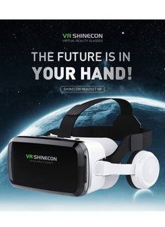 VR SHINECON VR SHINECON Thousand Magic Mirror, VR Glasses, G04BS Bluetooth Headset Version, 3D Virtual Reality Helmet Smartphone + Y1 Joystick  - Image 2