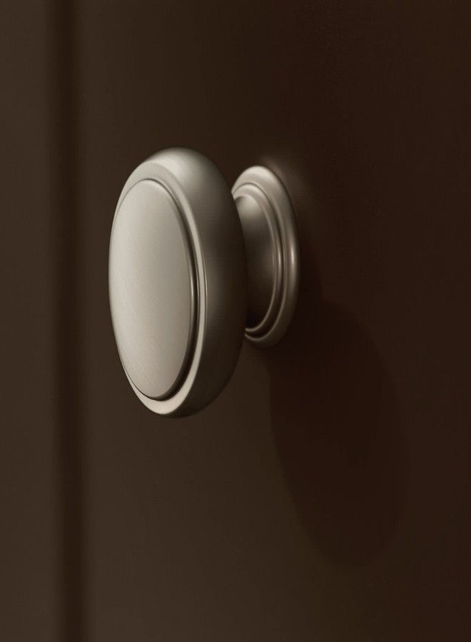 Moen Weymouth Chrome 1.32" Brass Cabinet or Drawer Knob, YB8405CH - Image 2
