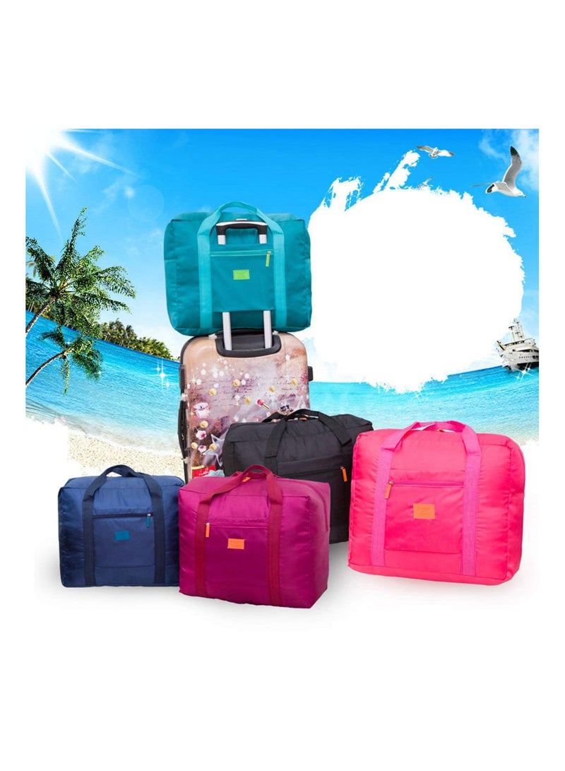 GGOOT Waterproof Travel Storage Bag Home Clothes Clothes Quilt Blanket Storage Bag Travel Luggage Organizer Bag, Black - Image 3