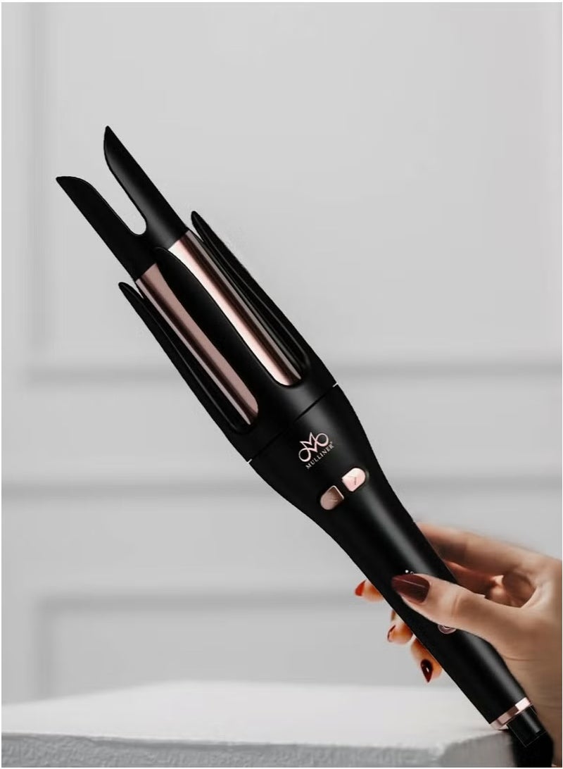 Mulliner 32mm Automatic Hair Curler – Fast Heat-Up, 3 Heat Settings, PTC Heating, UK Plug - Image 2