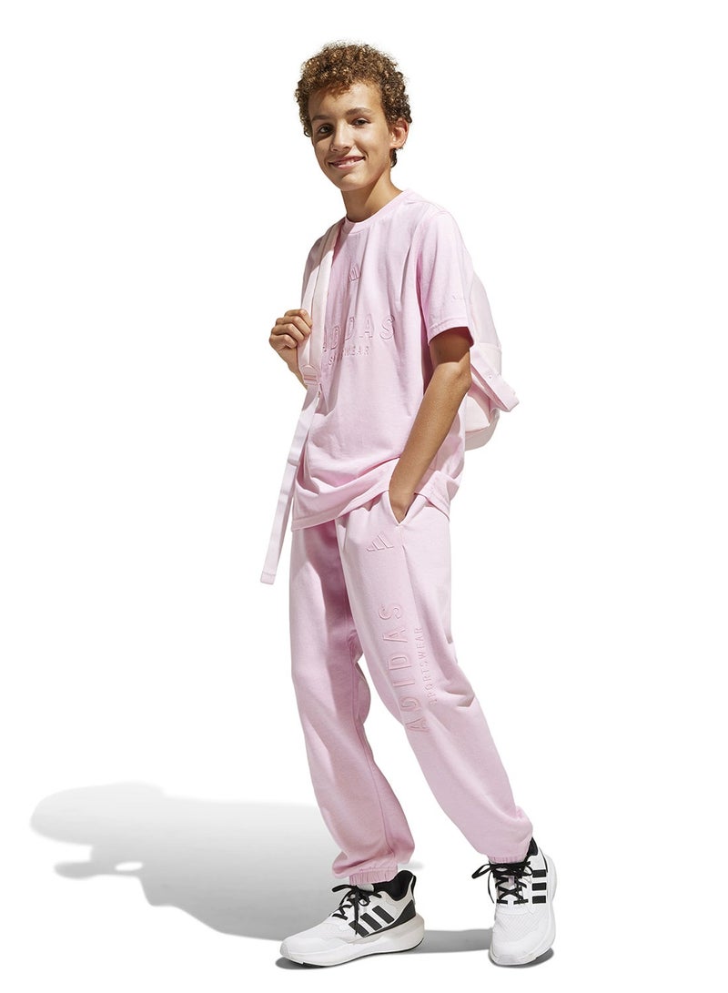 اديداس تيشيرت شبابي برسومات لجميع المواسم للأطفال - Image 5