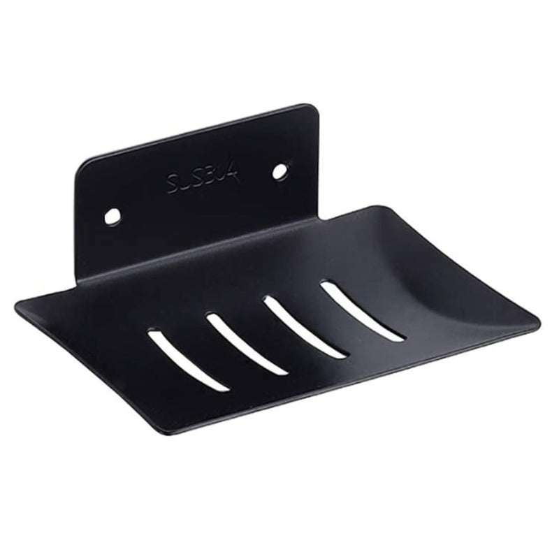 1Pc Soap Holder Stainless Steel Soap Dish Self Draining Rustproof Save Space for Kitchen Bathroom - Image 1