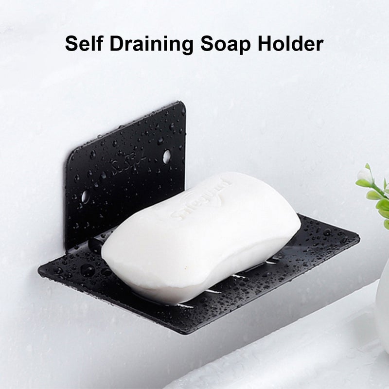 1Pc Soap Holder Stainless Steel Soap Dish Self Draining Rustproof Save Space for Kitchen Bathroom - Image 5