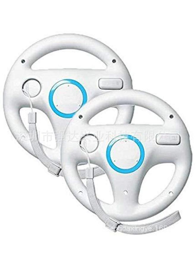 （just one)Spot WII Mario Steering Wheel WII Steering Wheel Game Steering Wheel WII Steering Wheel-Product Color:White（just one)  - Image 2