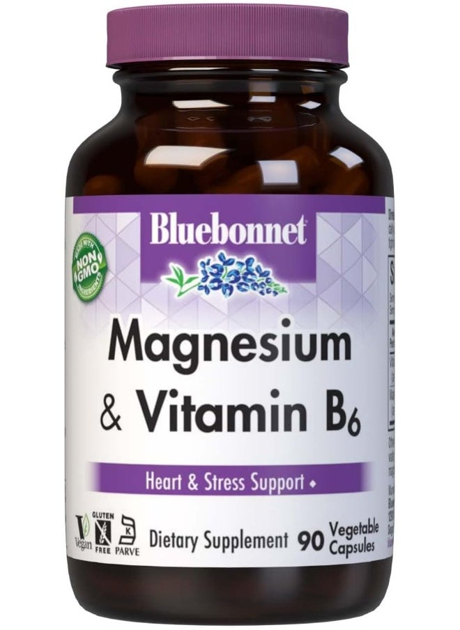 Bluebonnet Nutrition - Bluebonnet Nutrition Magnesium Plus B-6, 317 G - Image 1