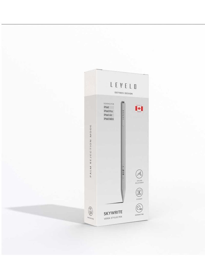 Skywrite Versa Stylus Pen for iPad - Matte White - Image 4