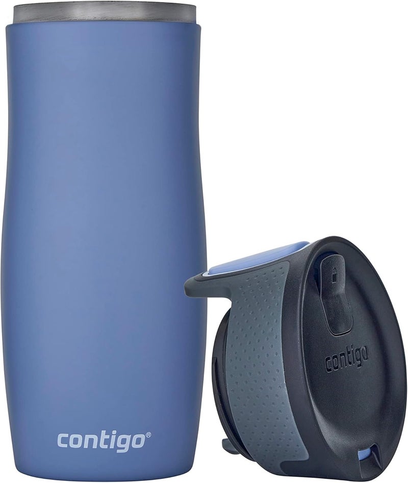 Contigo West Loop Autoseal Travel Mug, Stainless Steel Thermal Mug, Vacuum Flask, Leakproof Tumbler, Coffee Mug with BPA-Free Easy-Clean Lid - Image 5