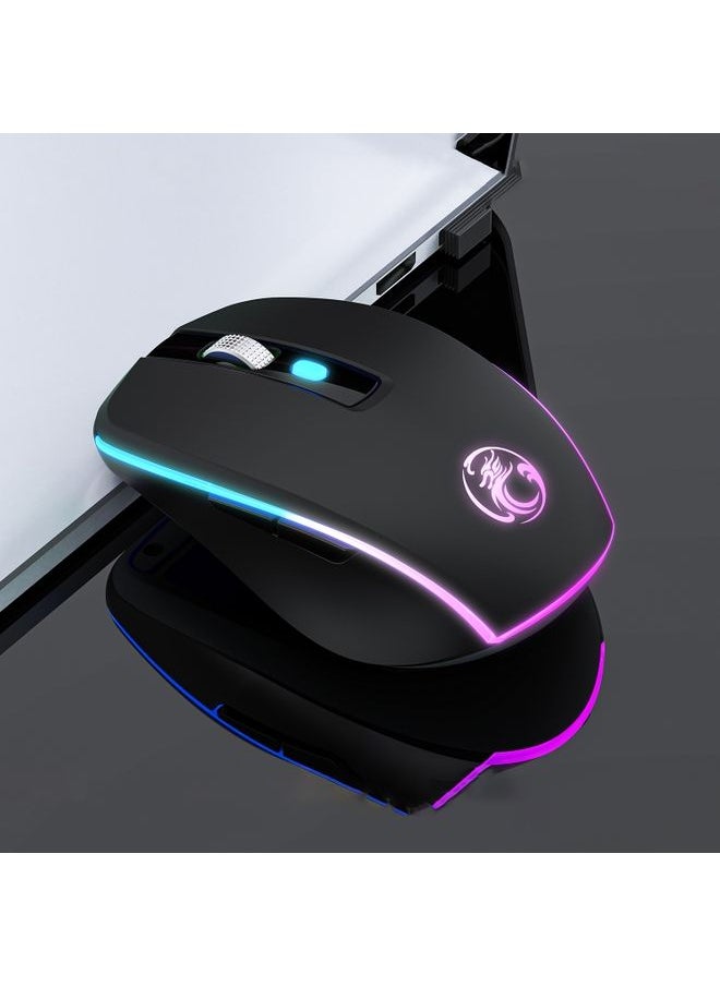 BURAQ iMICE G903 2.4G Single Mode 6-key Silent Wireless Gaming Mouse(Black)  - Image 2