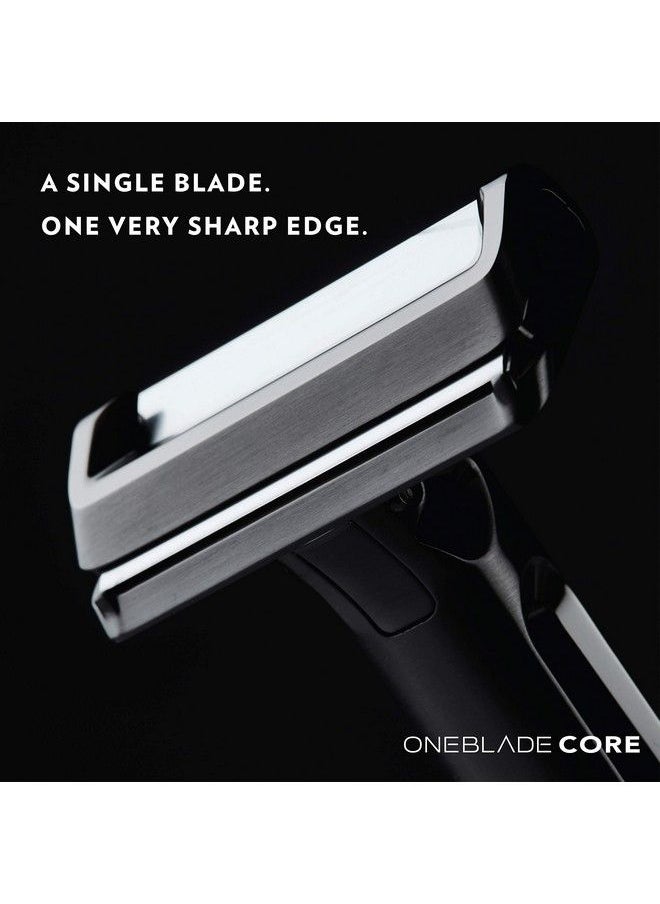 OneBlade - Core Safety Razor for Fine Hair Includes Stand & 10 Premium Japanese Feather Blade Refills Introductory Level - Image 1