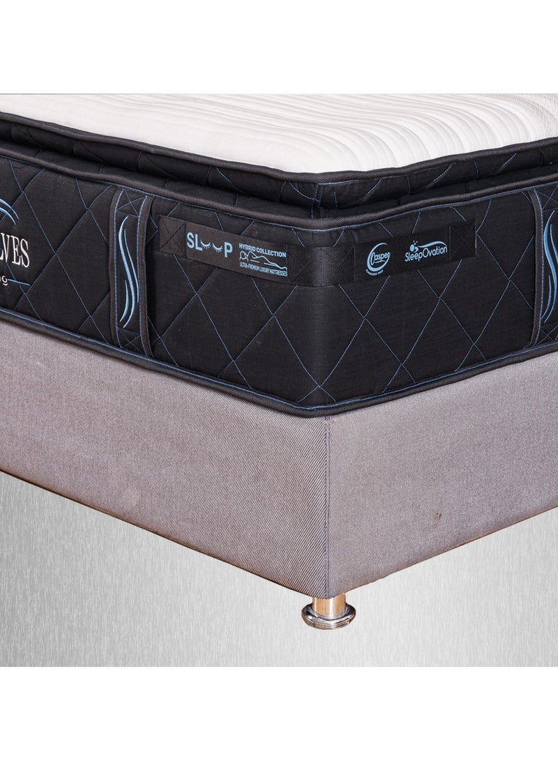 AWD Rosleen ITR Memory Foam Mattress And PU Foam, Coils Bonnell Spring Premium Mattress with Hotel Layer Pillow Topper, 33cm Thickness, USA Technology Queen Size Mattress 150*200  - Image 5