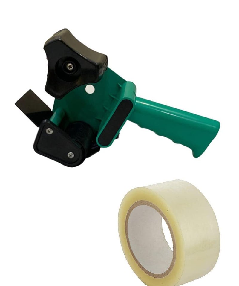 Dinojames Hand Operated Heavy Duty Tape Dispenser 2inch or 48mm with 2 inch Tape - Image 1