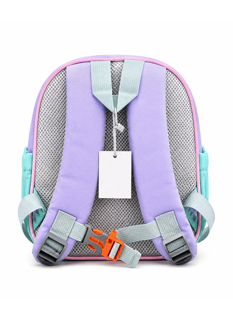 Kids Backpack with Mini Acorn Pouch, Lightweight School Bag with Side Bottle Pockets, Breathable Back & Safety Chest Buckle for Boys and Girls - Image 5