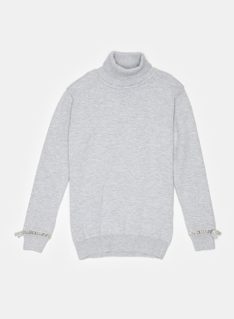 Girls High Cole with little bow