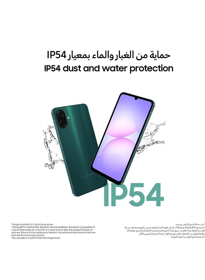 Galaxy A07 Dual SIM Black 4GB 64GB 4G - Middle East Version image 9