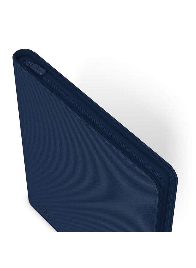 Ultimate Guard Zipfolio 480 24 Pocket Xenoskin (Quadrow) Blue  - Image 5