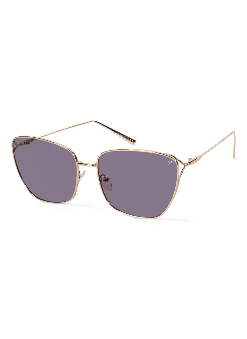 Woggles Indigo Ice Cateye Sunglasses
