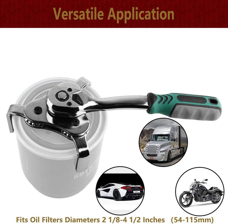 Moker Universal Oil Filter Wrench Set - Image 2