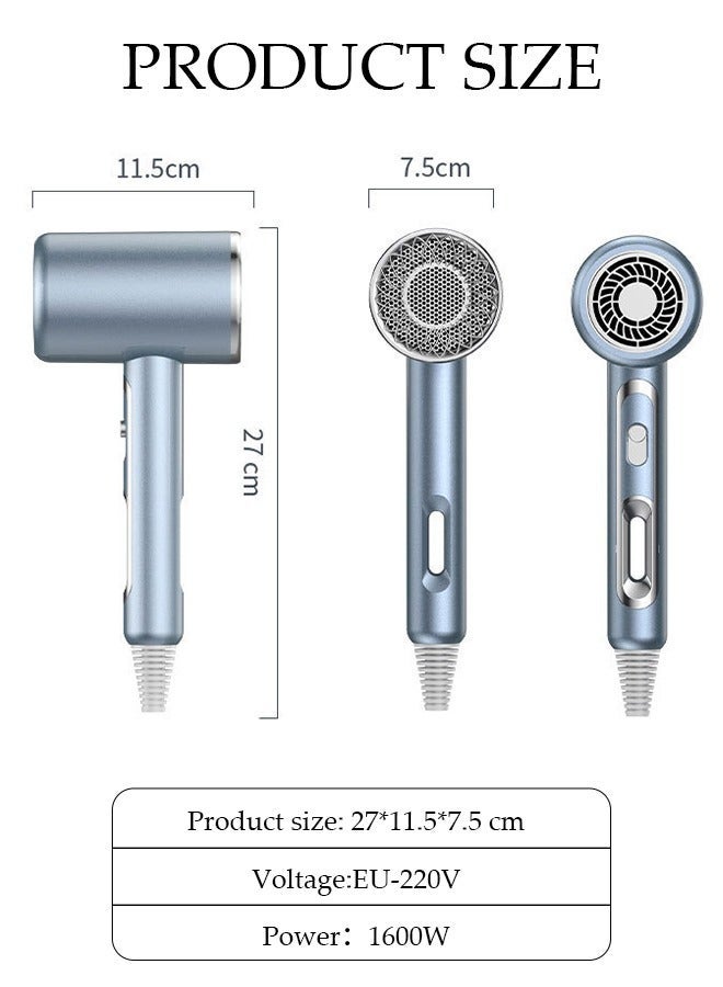 DUNISO Ionic Hair Dryer, 3 speeds Powerful 1600W Fast Drying Blow Dryer,High-Speed Low Noise Hair Dryer for Home and Travel - Image 4