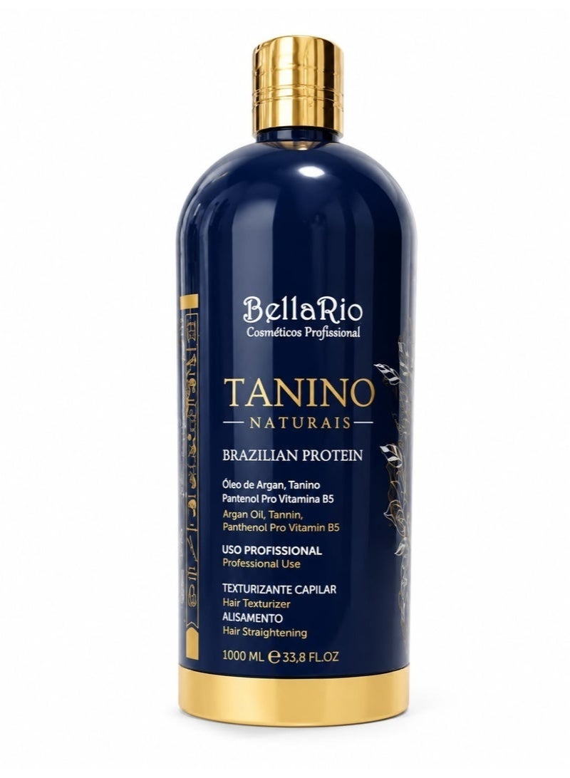 BellaRio Tanino Naturais Brazilian Protein Hair Straightening Treatment - 1000ml