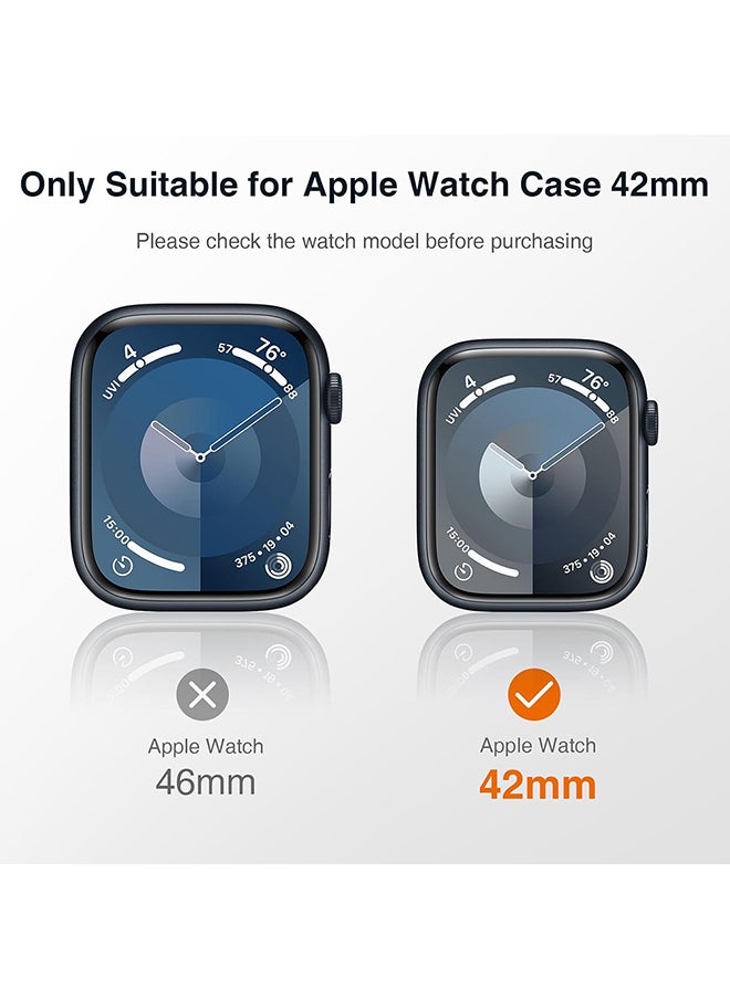 O Ozone - (Pack of 2) Case Compatible with Apple Watch 10 Series 42mm, Anti-Scratch Shockproof TPU Protective Case Full Coverage Bumper Shell Case Cover - Blue & Green - Image 1