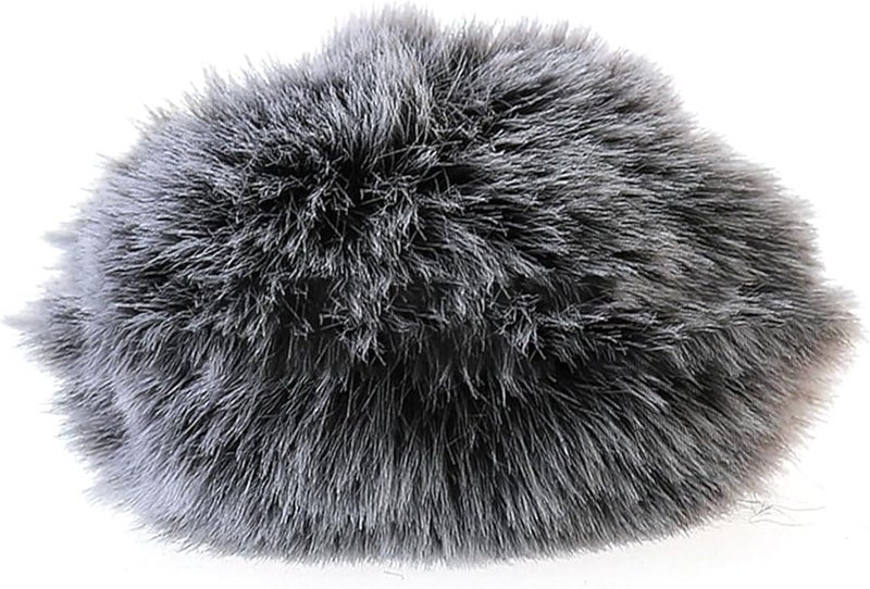2Pcs Lavalier Microphone Windscreen Cover Set Artificial Fur Windshield Sleeve - Image 5