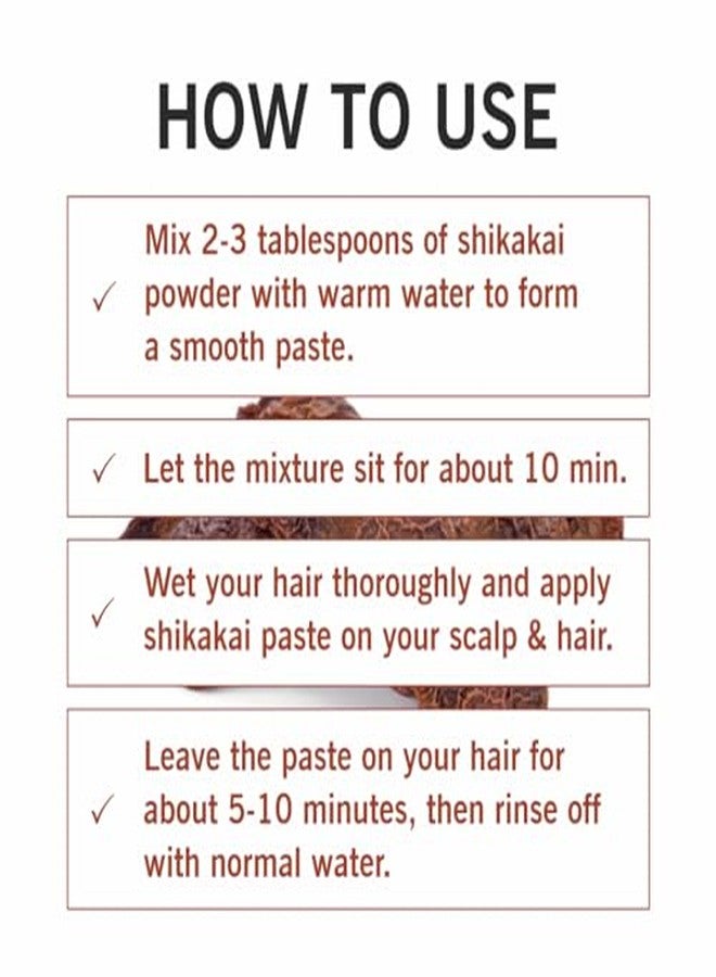 TQS Natural & Organic Shikakai Powder for Hair, Dandruff Control & Shine, 100g - Image 5