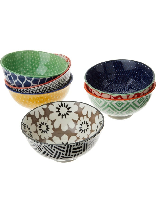 Certified International Soho Porcelain Dinnerware Dishes Multicolored Small - Image 1