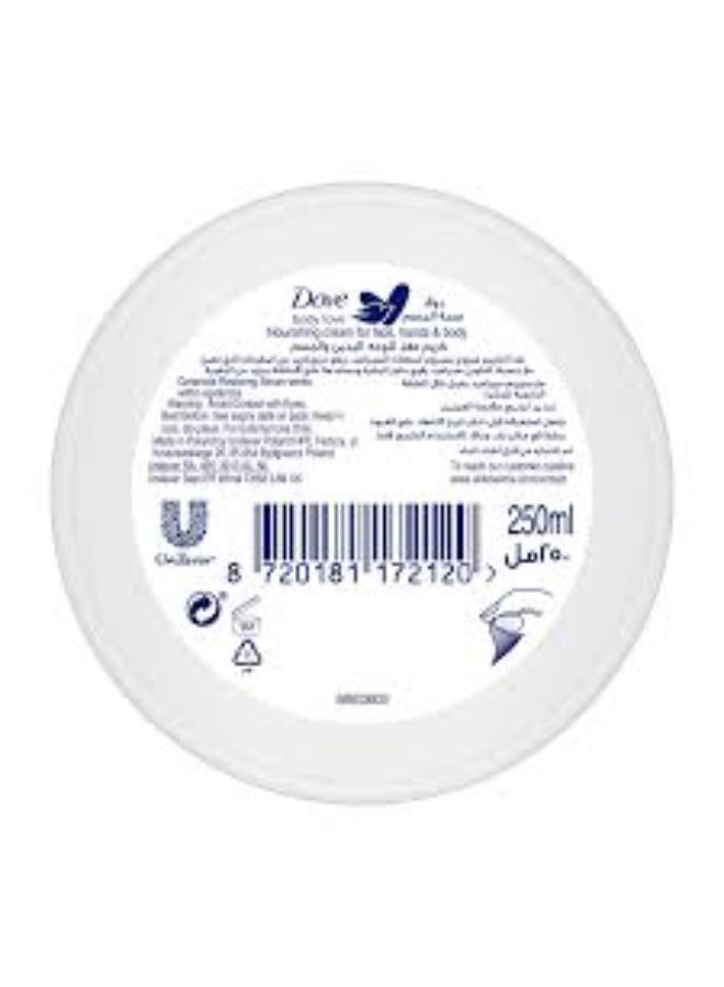 دوف كريم دوف المغذي للوجه والجسم واليدين للبشرة الجافة 250 مل - Image 2
