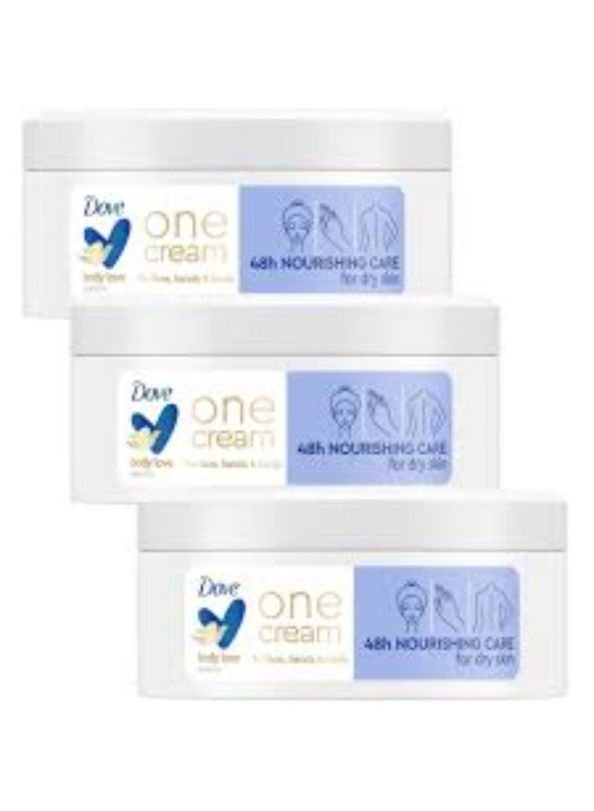 دوف كريم دوف المغذي للوجه والجسم واليدين للبشرة الجافة 250 مل - Image 3