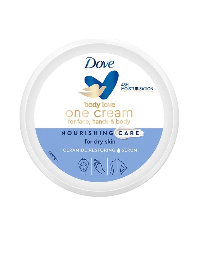 دوف كريم دوف المغذي للوجه والجسم واليدين للبشرة الجافة 250 مل - Image 1