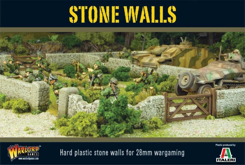 Warlord Games Stone Walls, Tabletop Model Plastic Scenery for Wargames - Image 5