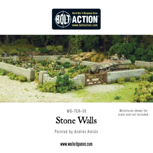 Warlord Games Stone Walls, Tabletop Model Plastic Scenery for Wargames - Image 3