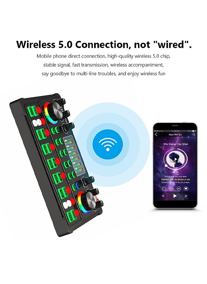 Mi VAZA - M3Podcast Microphone Sound Card - DJ Mixer - Live Sound Card for Streaming - Audio Mixer for Streaming, Gaming, Recording, Singing, Tiktok, YouTube, PC, Computer - Image 1