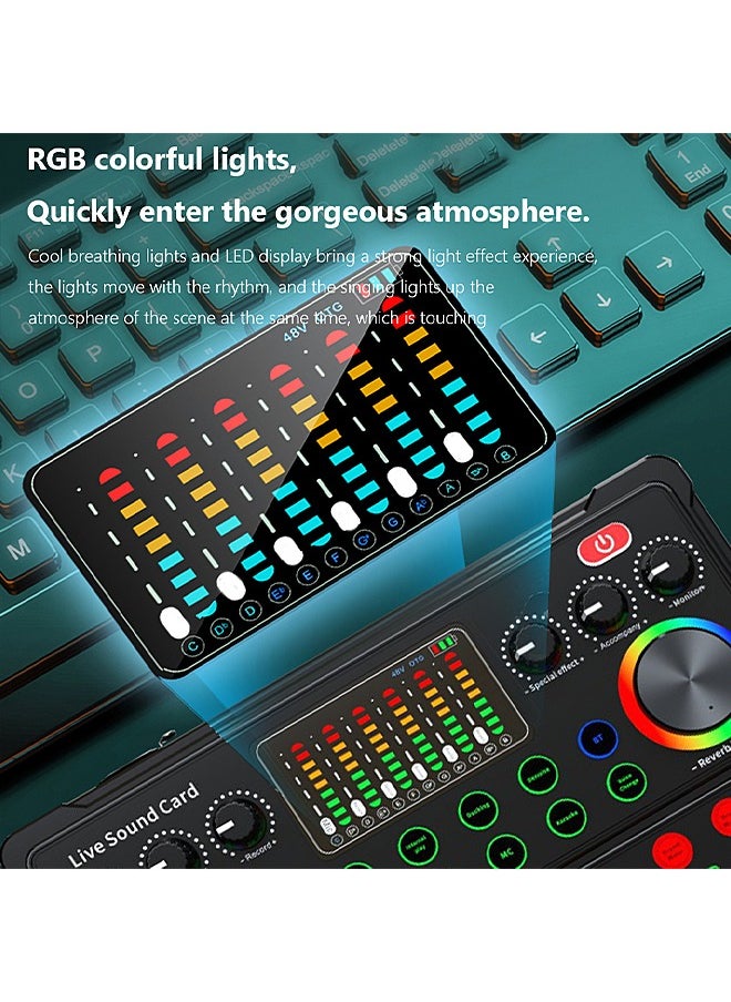 Mi VAZA - M3Podcast Microphone Sound Card - DJ Mixer - Live Sound Card for Streaming - Audio Mixer for Streaming, Gaming, Recording, Singing, Tiktok, YouTube, PC, Computer - Image 1