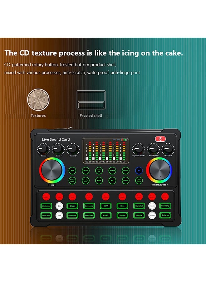 Mi VAZA - M3Podcast Microphone Sound Card - DJ Mixer - Live Sound Card for Streaming - Audio Mixer for Streaming, Gaming, Recording, Singing, Tiktok, YouTube, PC, Computer - Image 1