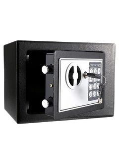 Arabest Security Safe, Mini Electronic Security Safe, Electronic Keypad Lock and Physical Key, Store Jewelry, Cash and Other Valuable Items, Suitable for Home/office/hotel(Black)  - Image 1